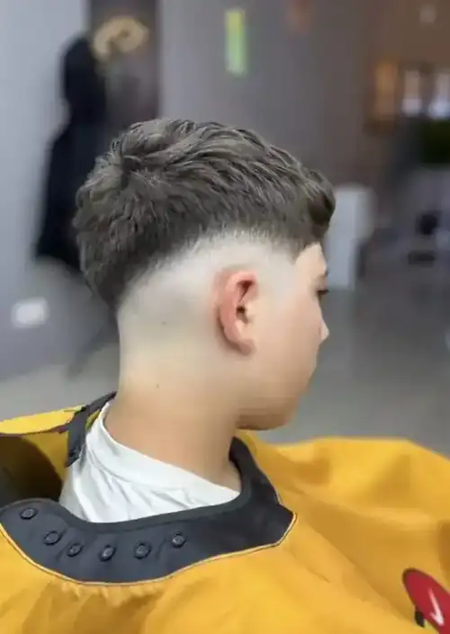 Degradado limpio realizado en FLAMA BARBER SHOP